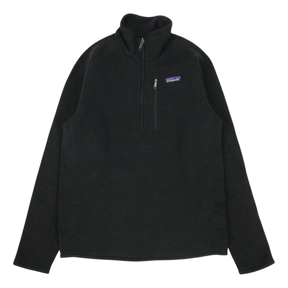 PATAGONIA BETTER SWEATER JACKET MENS SMALL S GRAY FLEECE PULLOVER SWEATSHIRT 1/4